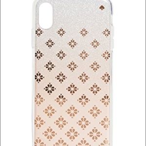 Kate Spade Glitter IPhone X case